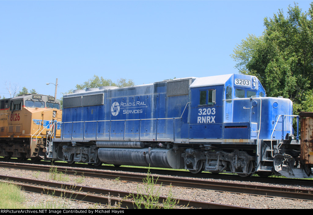 UP Freight Train in Alorton IL